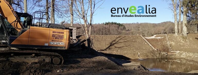 chantier sur plan d'eau