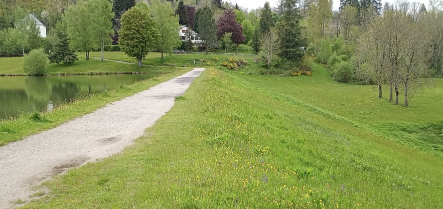 Exemple de barrage très bien entretenu